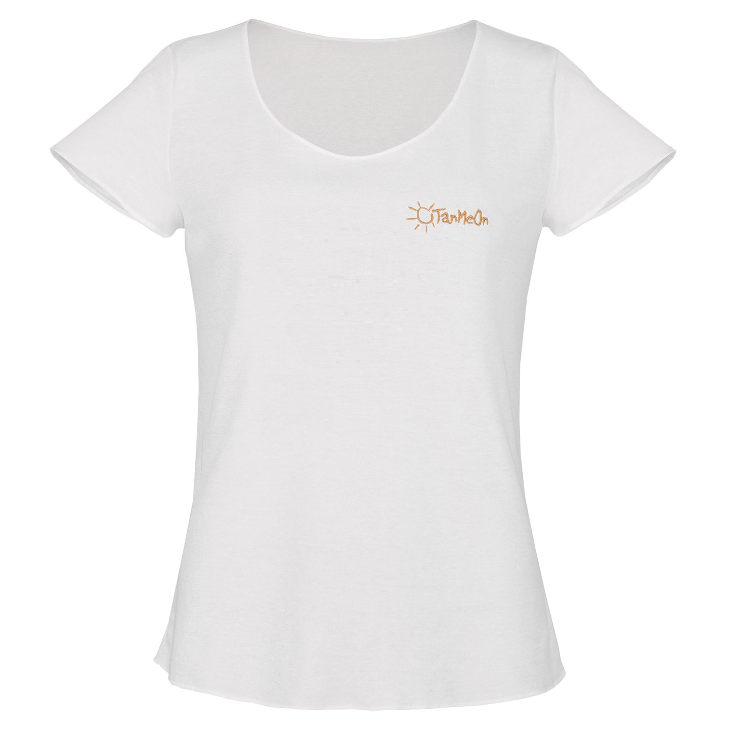 Durchbräunendes Damen T-Shirt