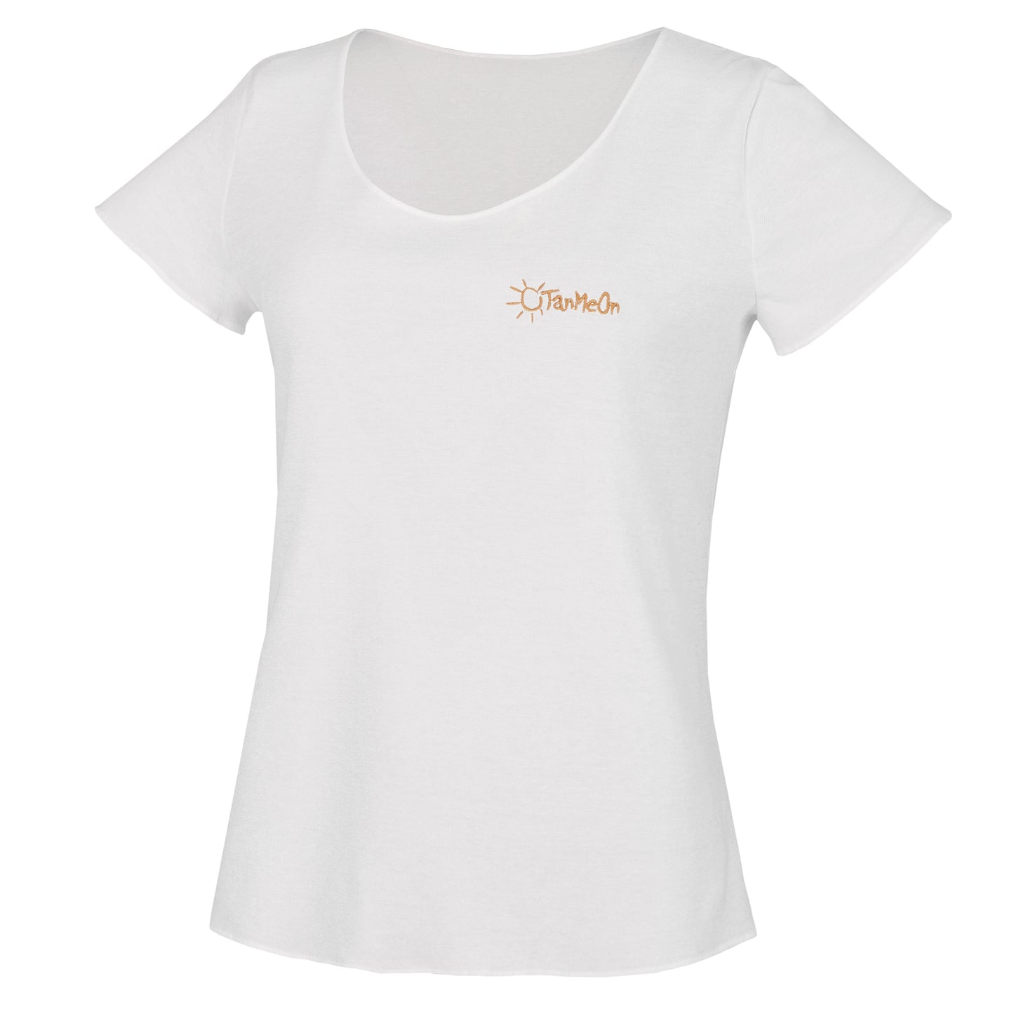 Durchbräunendes Damen T-Shirt