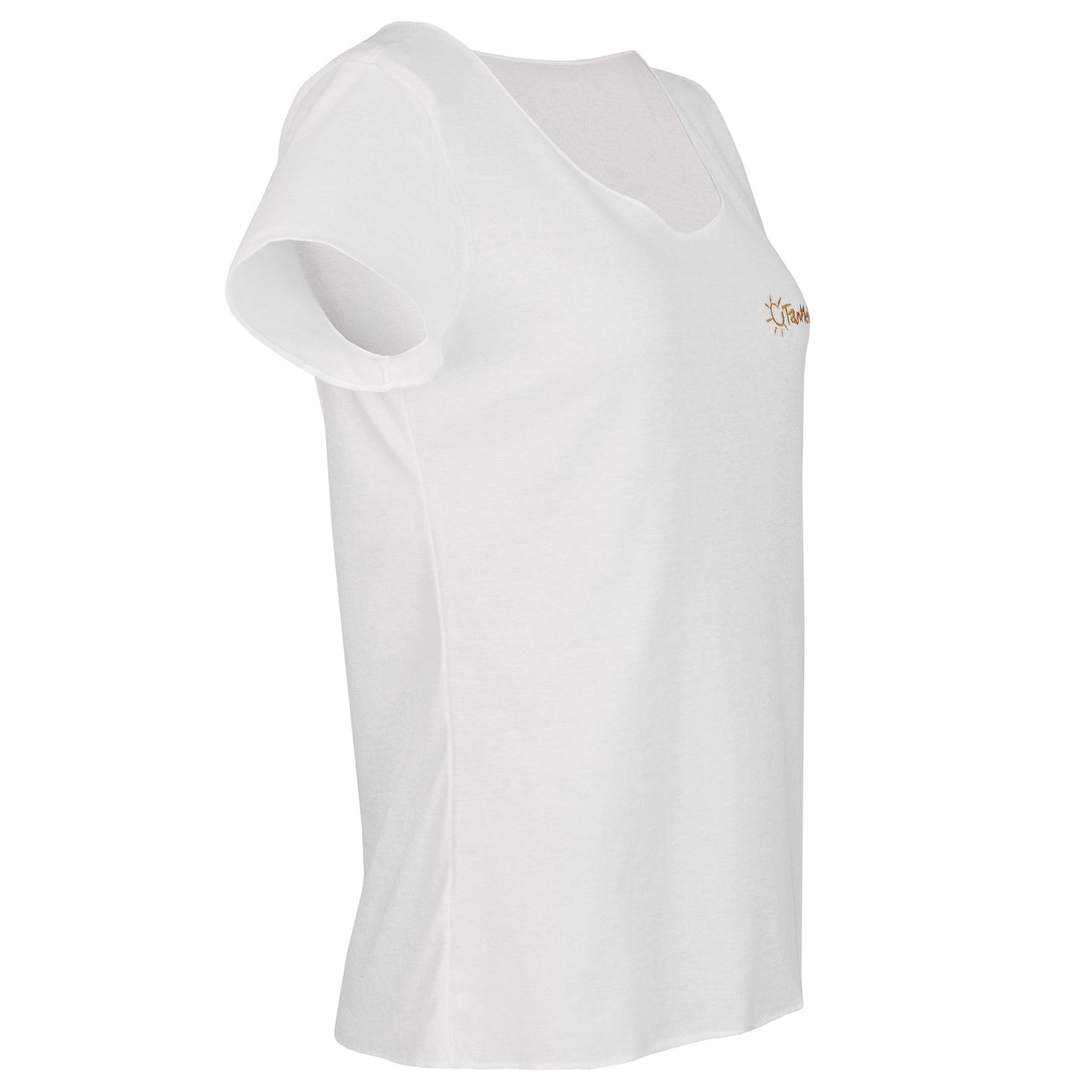 Durchbräunendes Damen T-Shirt