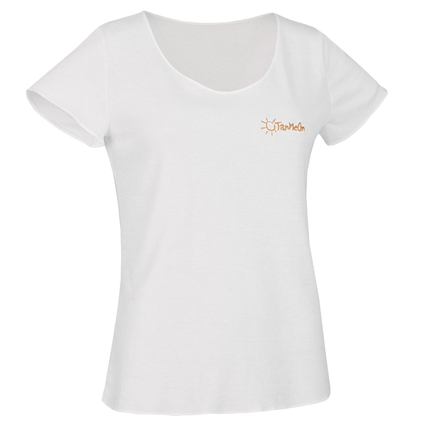 Durchbräunendes Damen T-Shirt